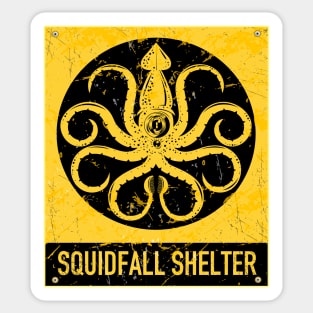 Squidfall Shelter Sticker
